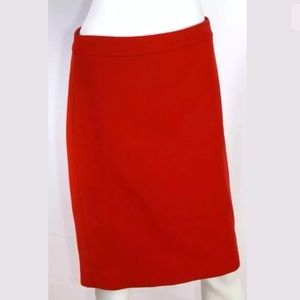 J.Crew Double Serge Wool No. 2 Pencil Skirt - Sz 8